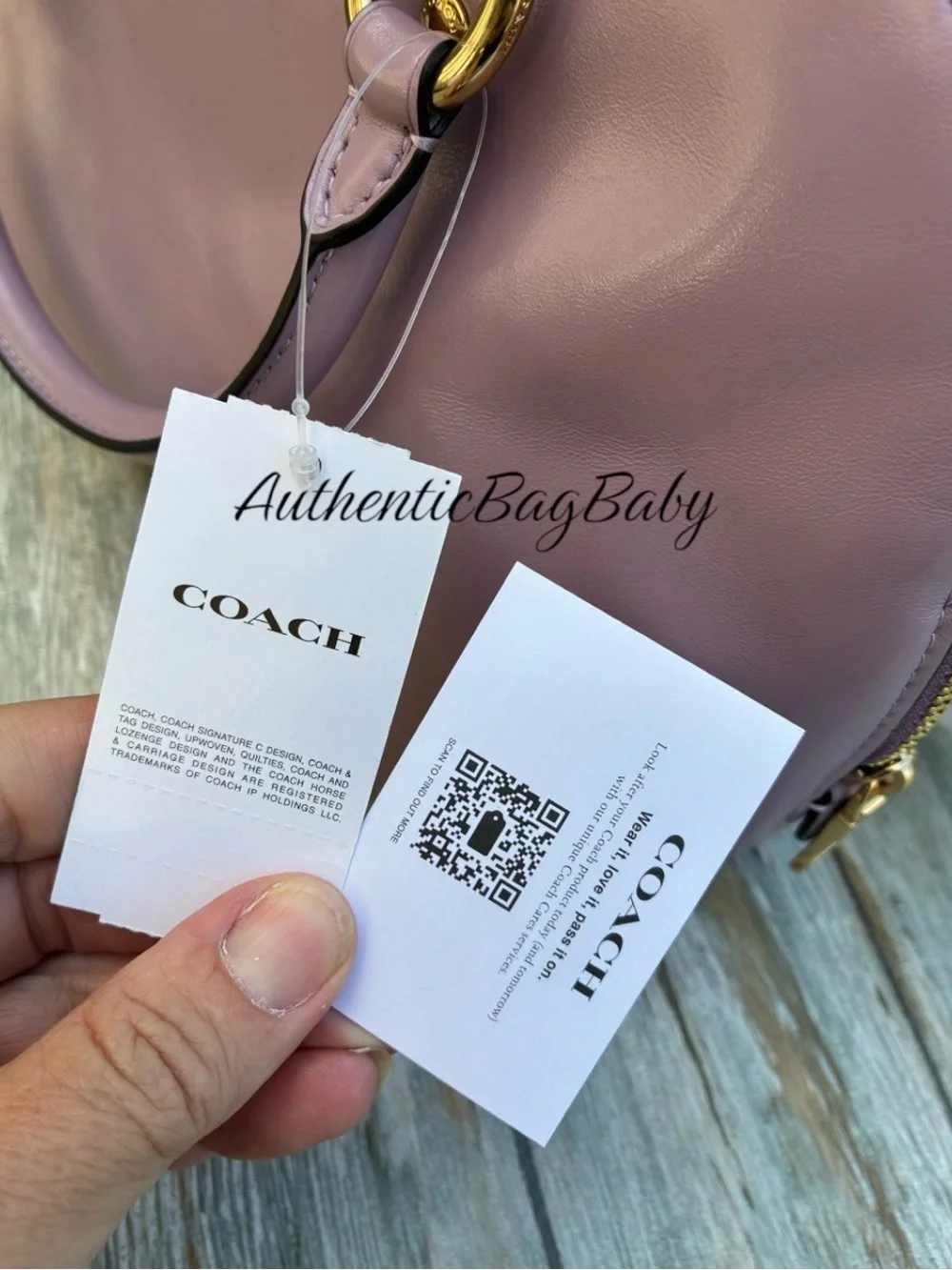 Coach Lara Satchel Leather Bag Purse